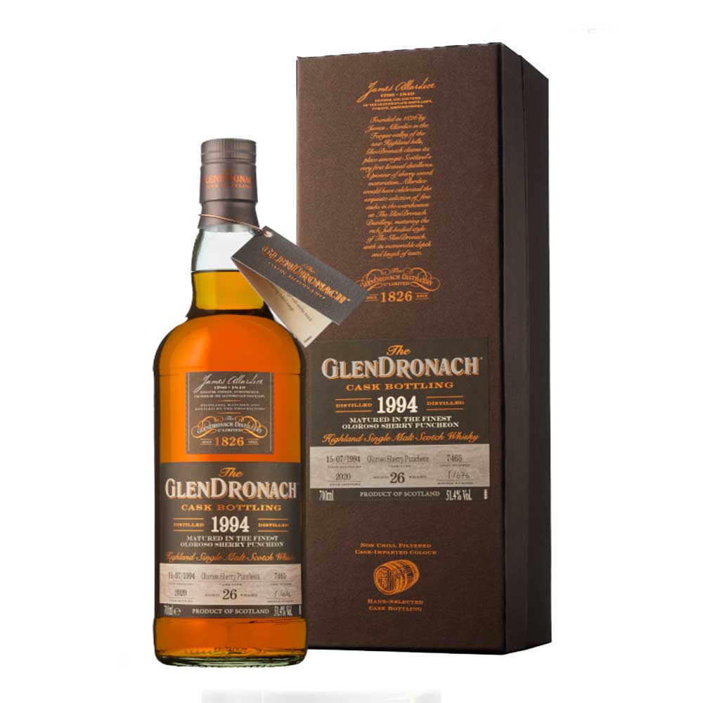 Glendronach 1994 Cask #7465, Aged 26 Years Batch 18