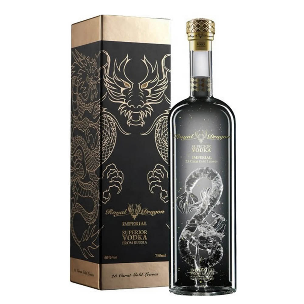 Royal Dragon Imperial Vodka 750ml with Gift Box