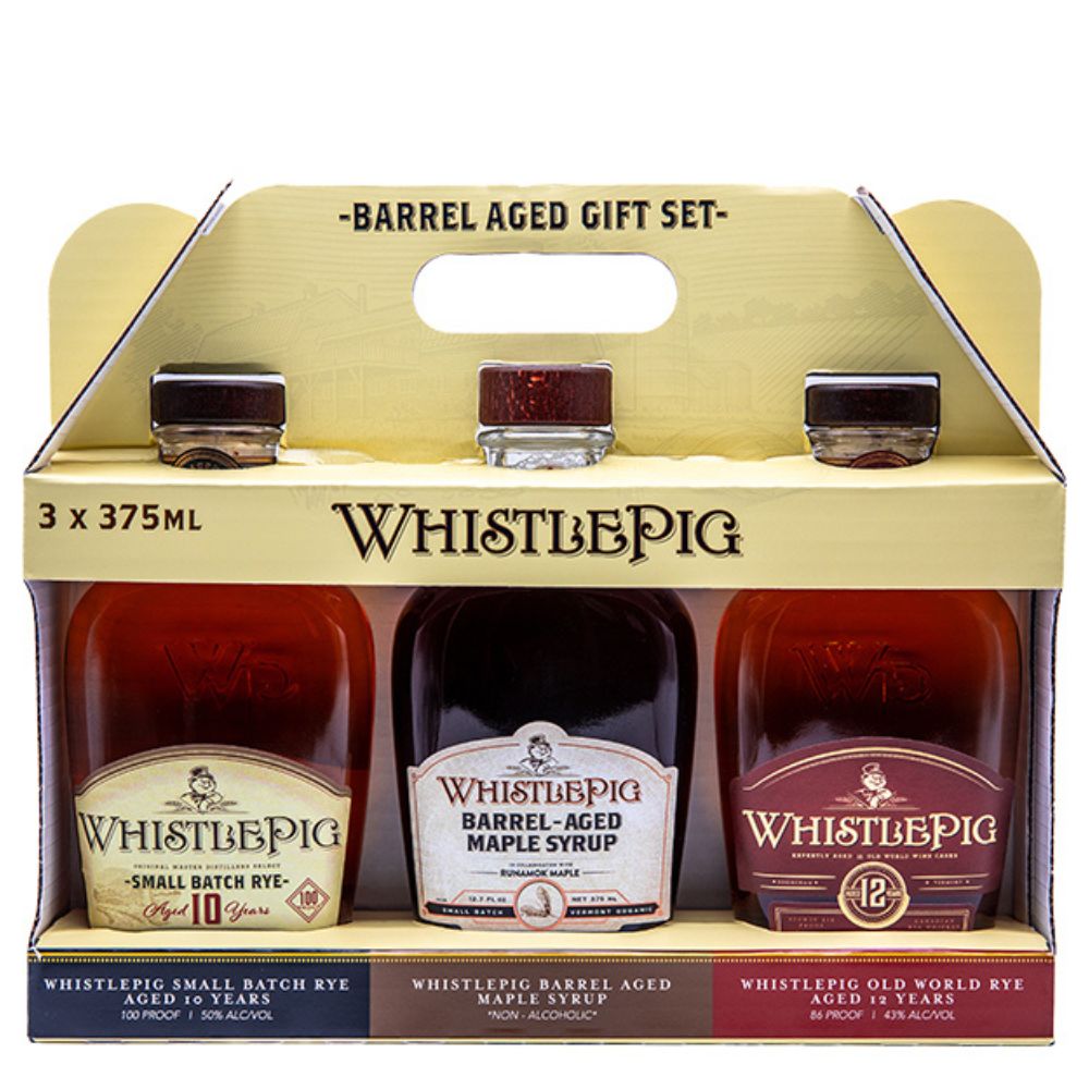 Whistlepig Barrel Aged Gift Set