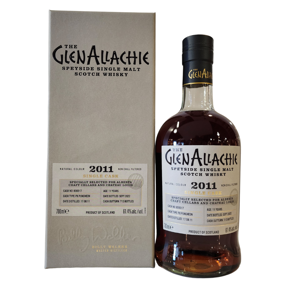 Glenallachie 11 YO Pedro Ximénez-Sherry Puncheon Single Cask #806517