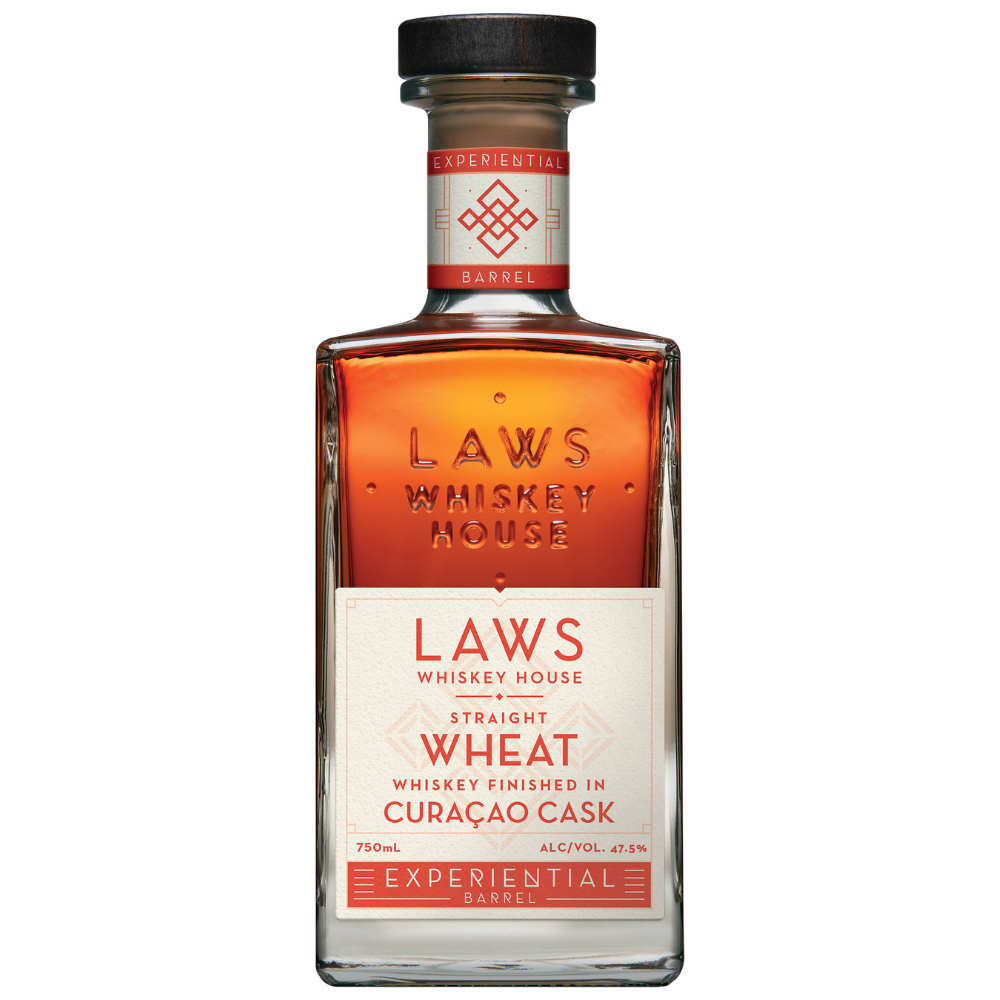 Laws Straight Wheat Whiskey Curacao Cask