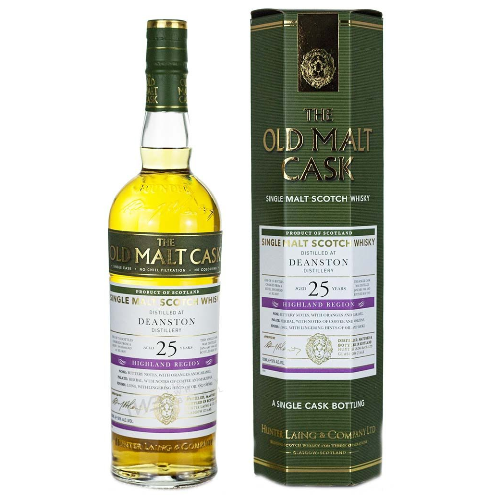 Deanston 25 Year Old Single Malt Scotch (Old Malt Cask)