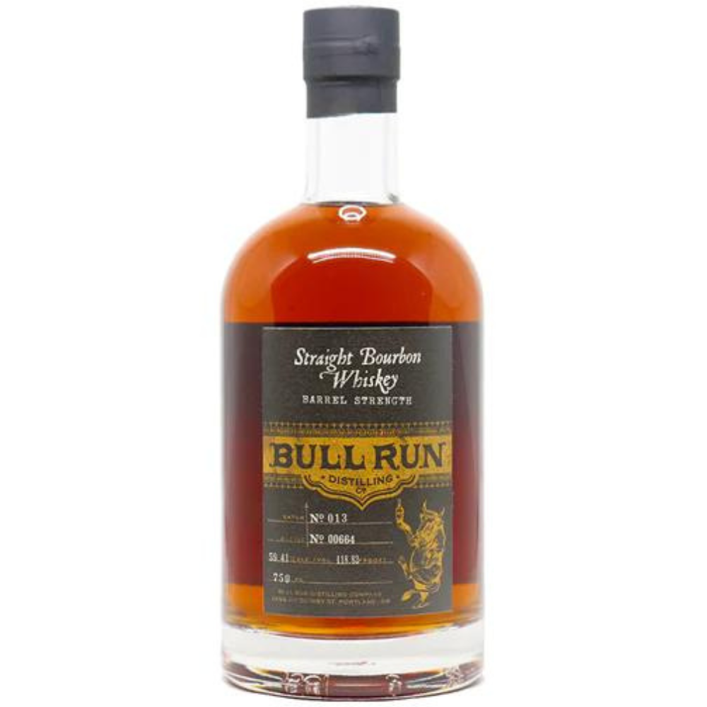 Bull Run Distillery Straight Bourbon Whisky Barrel Strength