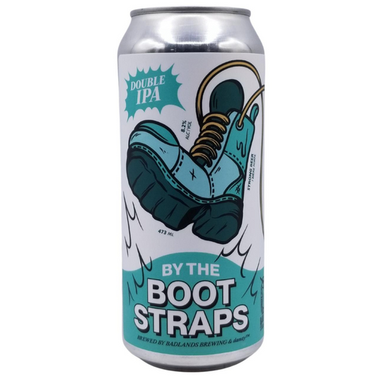 Dandy Brewing Co. By The Boot Straps Hazy Double IPA 4 x 473ml