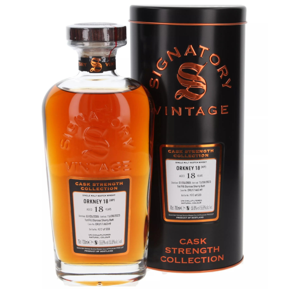 Secret Orkney (HP) 18 Year Old Signatory Vintage 2005