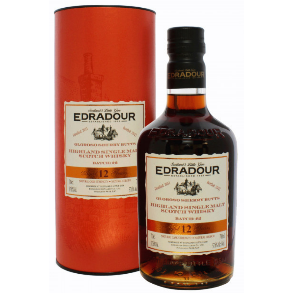 Edradour 12 Year Old Cask Strength Sherry Cask