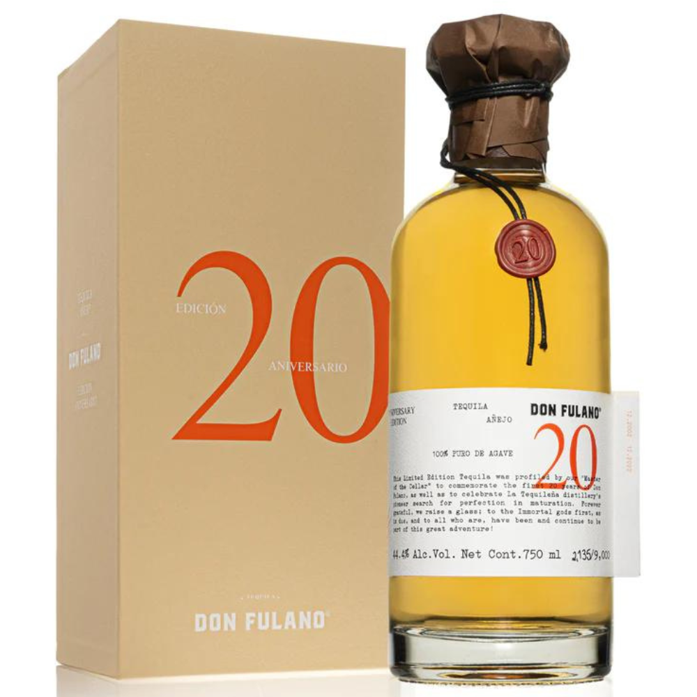 Tequila Don Fulano 20 Aniversario Anejo