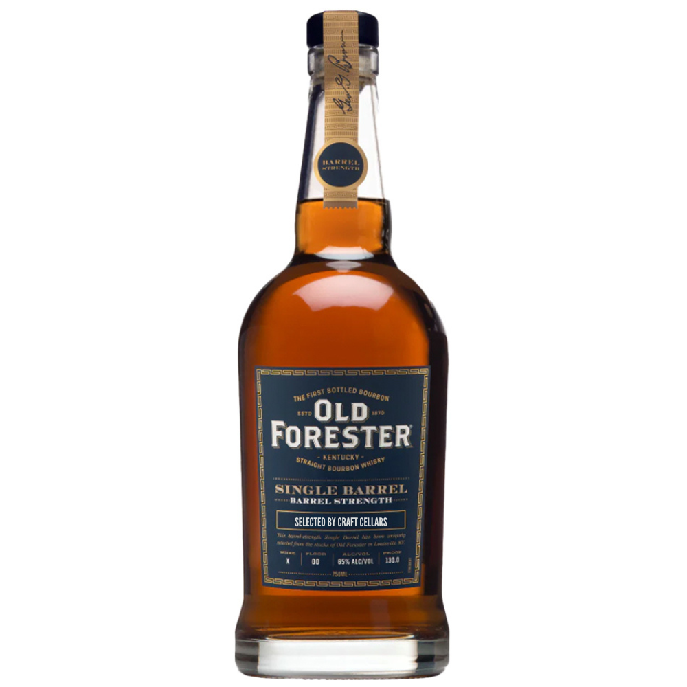 Old Forester Barrel Strength Craft Cellars Personal Selection