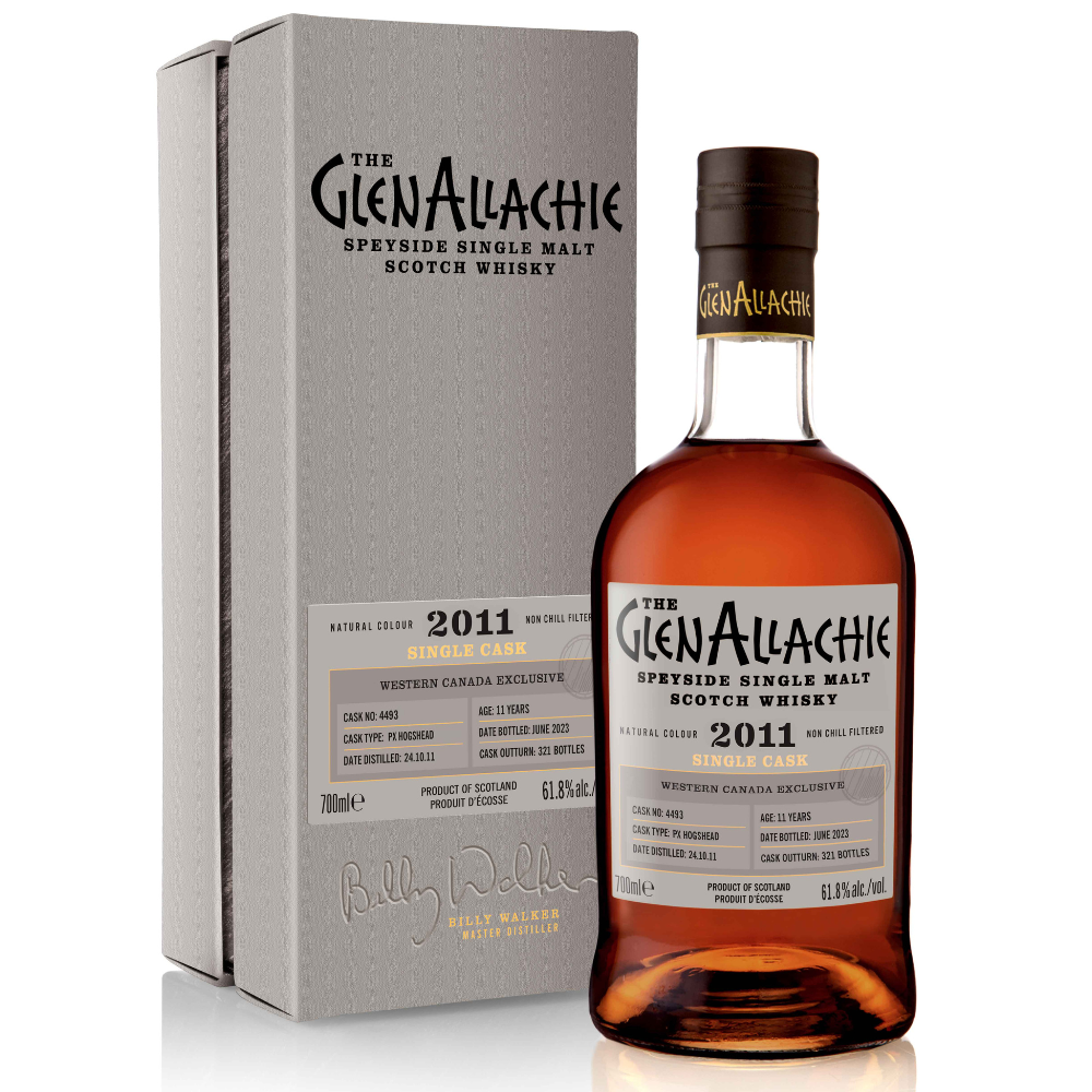 Glenallachie 2011 Cask #4493 PX Hogshead - Western Canada Exclusive