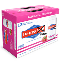 Happy Dad Hard Seltzer Raspberry 12 x 355ml