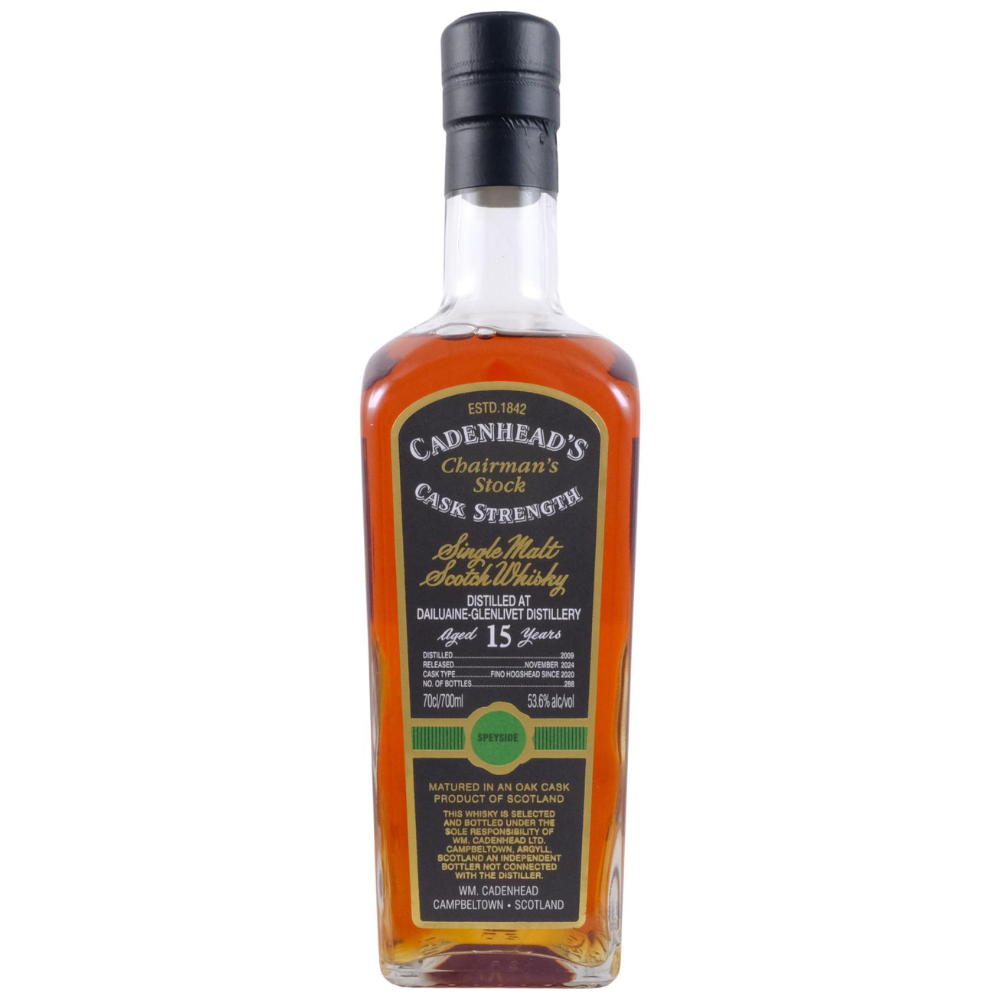 Cadenhead's Dailuaine 15 Year Old Chairman's Stock Cask Strength