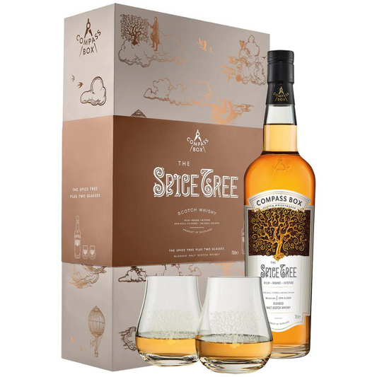 Compass Box Spice Tree Gift Pack w Glasses