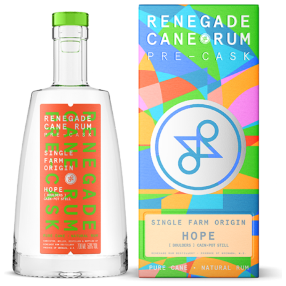 Renegade Rum – RHUM AGRICOLE – Single Farm Origin: Pre-Cask Hope