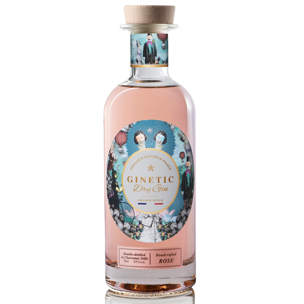 Ginetic Dry Gin Pink (Rose)