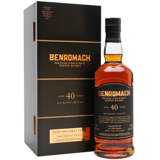 Benromach 40 Year Old 2022 Edition Batch 2