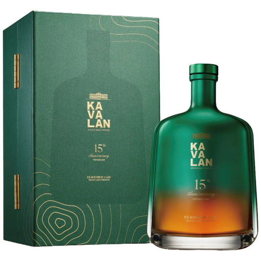 Kavalan 15th Anniversary Vintage 2009 Ex-Bourbon Single Malt