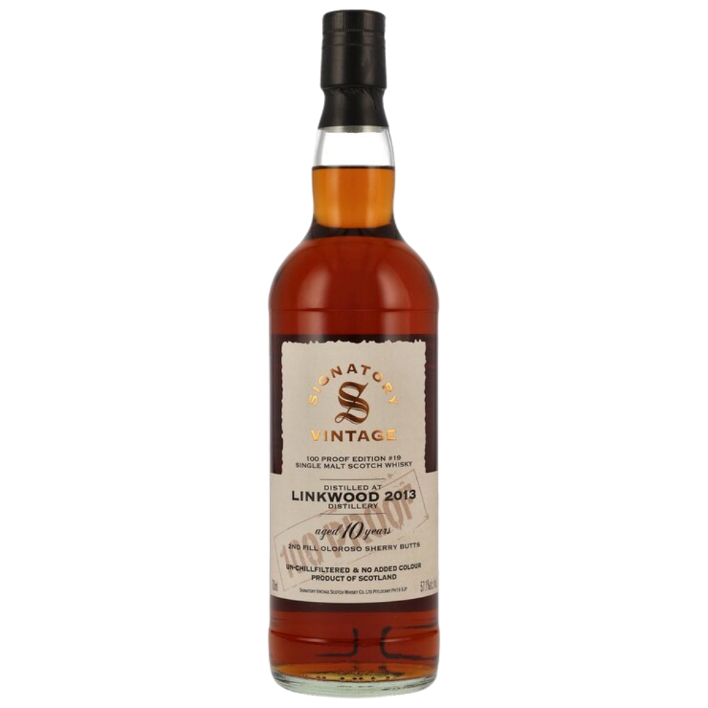 Signatory Linkwood 10 Year Old 100 Proof #19