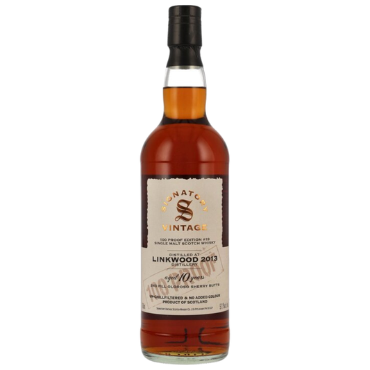 Signatory Linkwood 10 Year Old 100 Proof #19