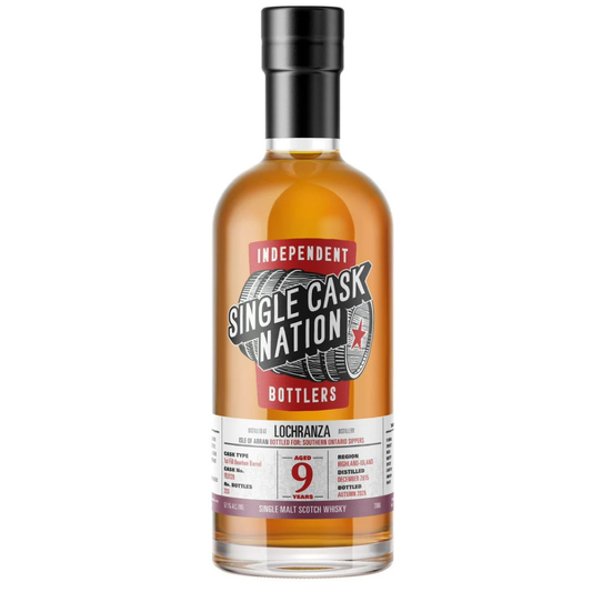Single Cask Nation Isle of Arran Lochranza PWS 9 Year Old