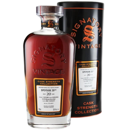 Speyside 20 Year Old (M) Signatory 2005