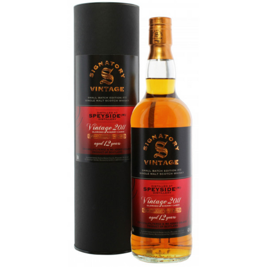 Signatory Speyside 12 Year Old (M) 2011 Small Batch