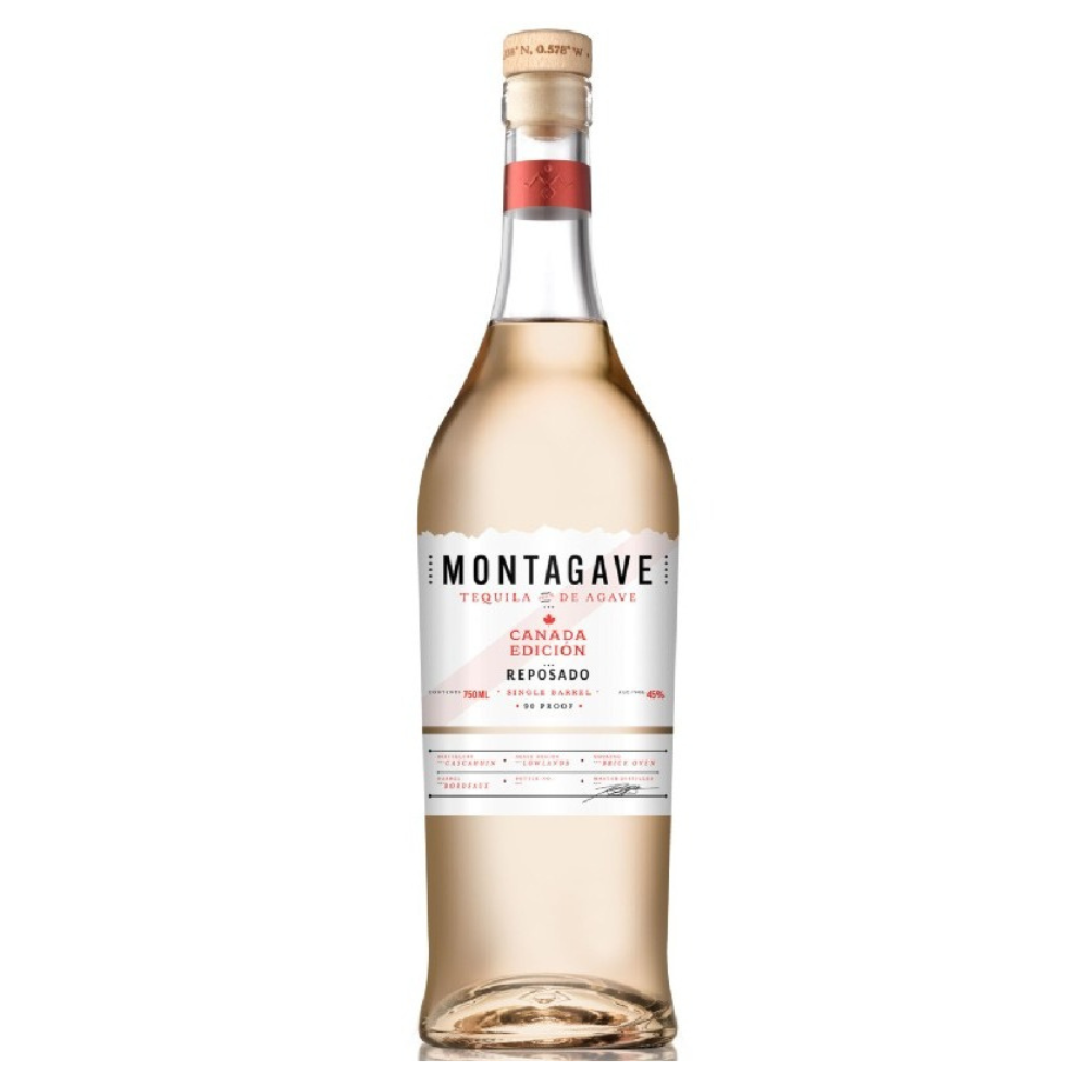 Tequila Montagave Reposado Canadian Edition