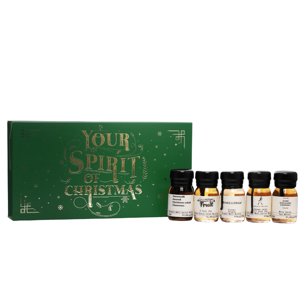 The Christmas Whisky Tasting Set Green