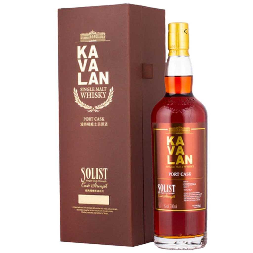 ウイスキー KAVALAN SINGLE MALT WHISKY PORT CASK Wine and Beyond - KAVALAN SOLIST PORT CASK SINGLE MALT 700ML