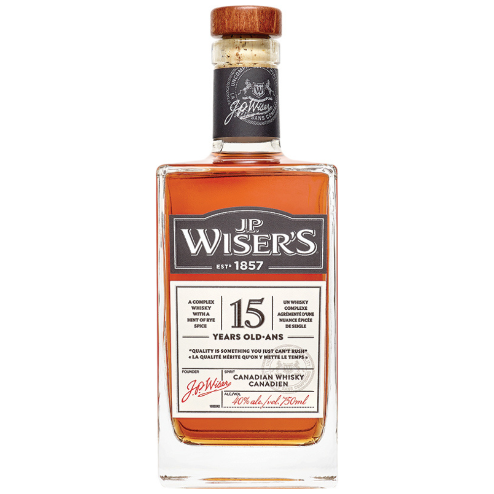 J.P Wiser's 15 Year Old Canadian Whisky