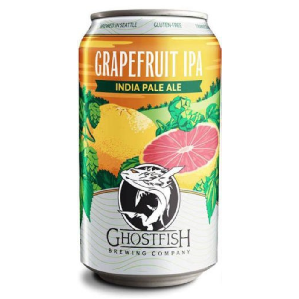 Ghostfish Grapefruit Gluten Free IPA 4 x 473 ml