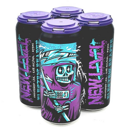 New Level Brewing Electric Reaper Unfiltered IPA 4 x 473ml