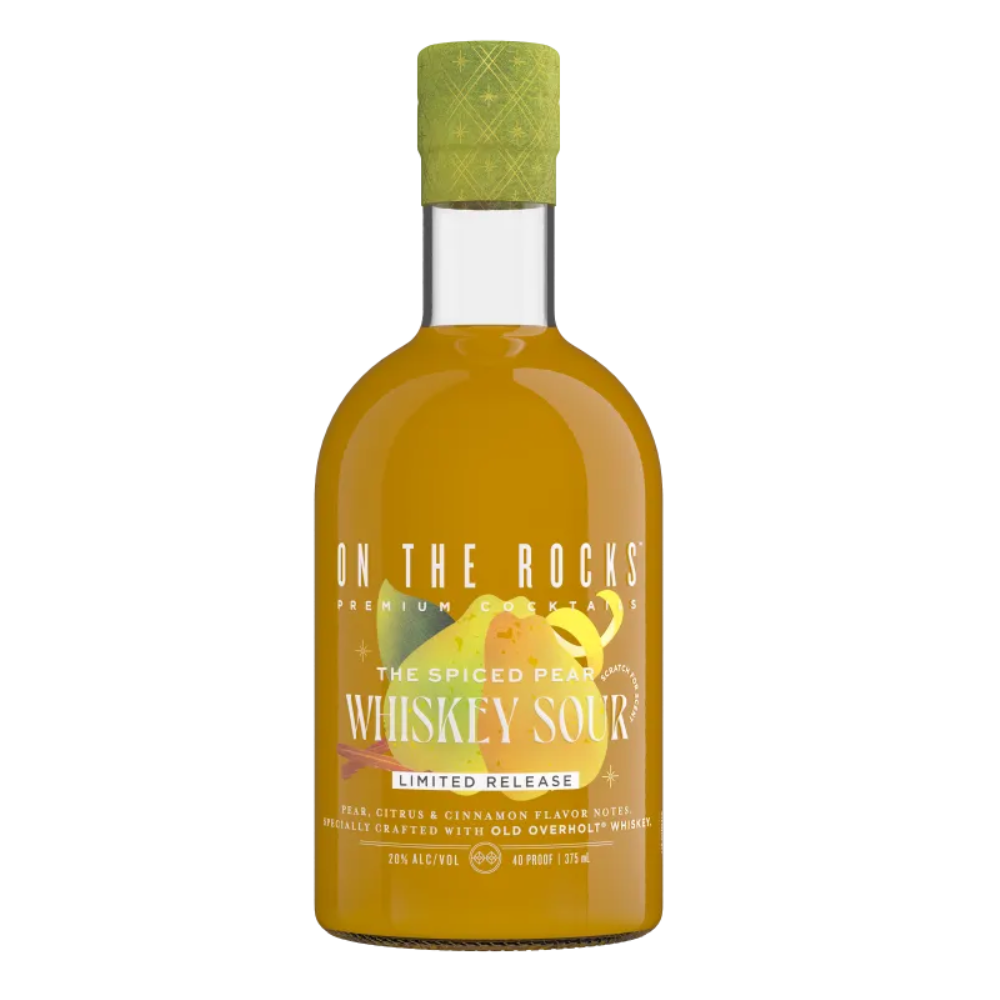 On The Rocks Overholt Spiced Pear Sour 375ml