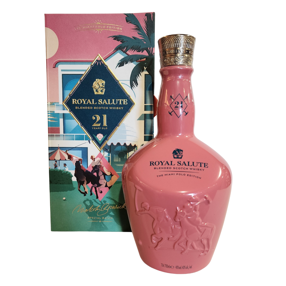ウイスキー  SALUTE21 THE  POLO EDITION Chivas Royal Salute Miami Polo Edition