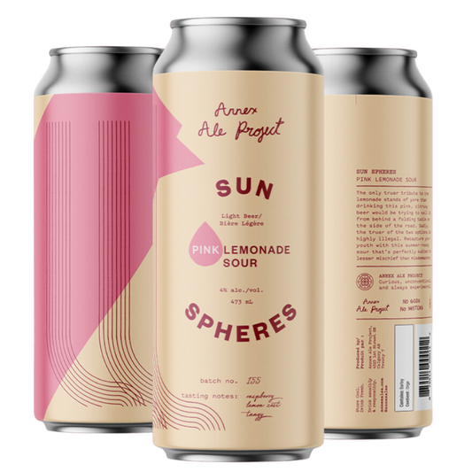 Annex Ale Project Sun Spheres Pink Lemonade Sour 4 x 473ml (DISC)