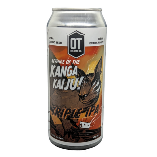 The O.T. Brewing Co. Revenge Of The Kanga Kaiju Triple NEIPA 4 x 473ml