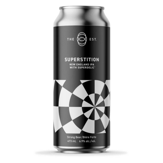 The Establishment Superstition New England IPA w Superdelic 4 x 473ml