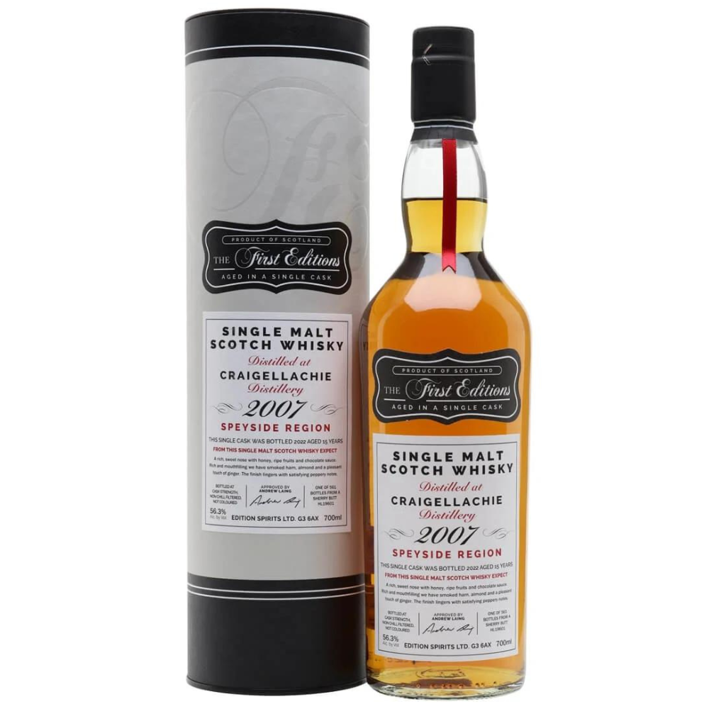 Craigellachie 15 Year Old 2007 The First Editions