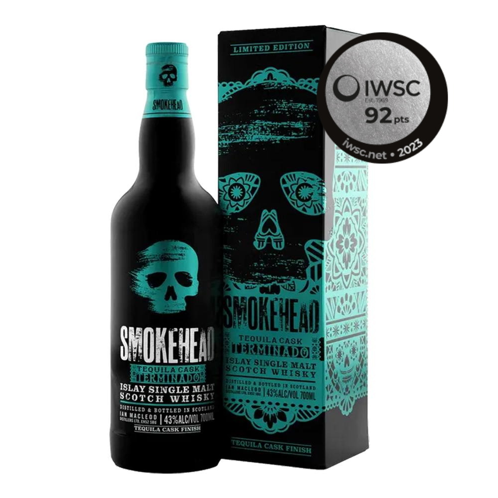 Smokehead Islay Single Malt Whisky Tequila Cask Terminado