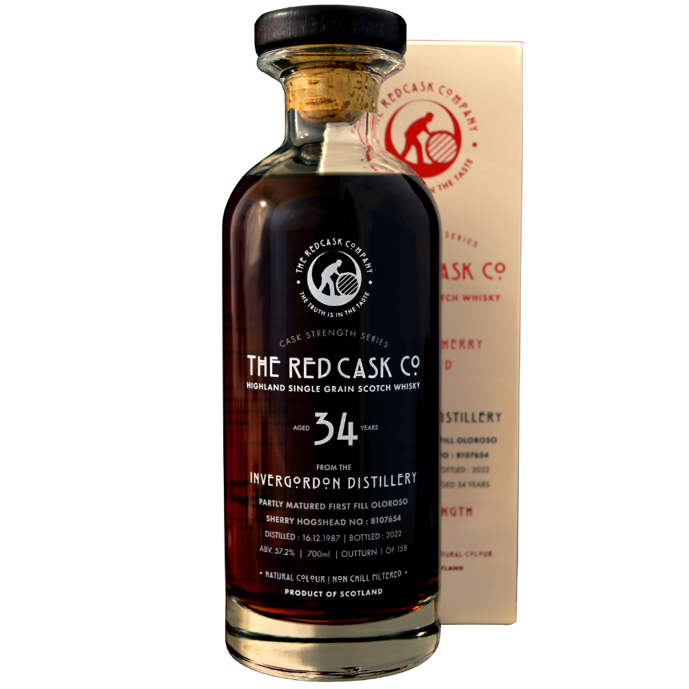 The Red Cask Co. Invergordon 34 Year Old