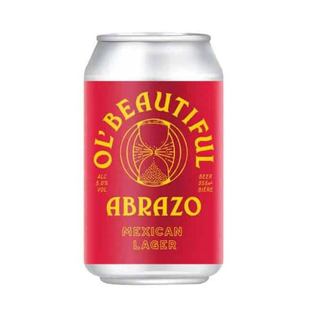 Ol' Beautiful Brewing Abrazo Mexican Lager 6 x 355ML