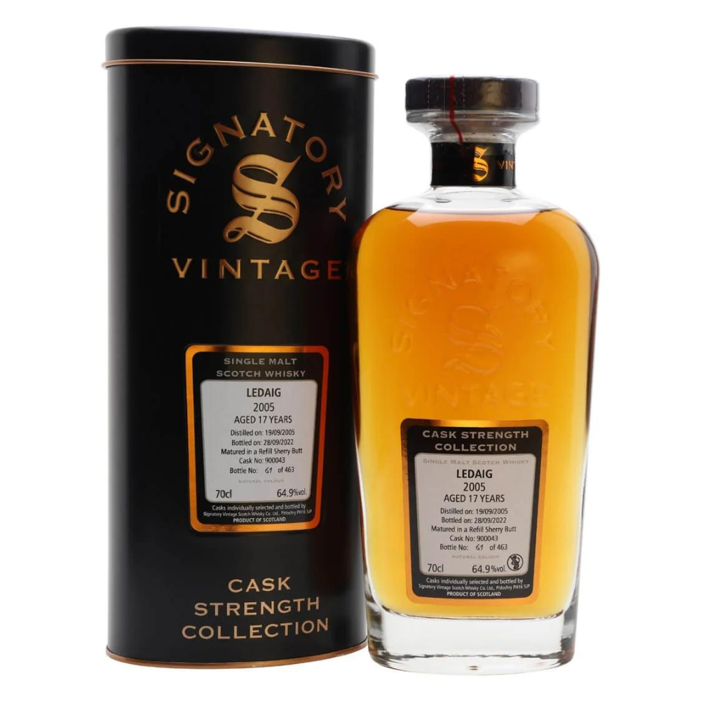 Ledaig 2005 17 Year Old (Signatory Vintage)