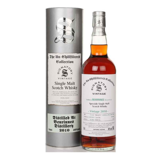 Benrinnes 2010 12 Year Old Un-Chilfiltered Collection (Signatory)