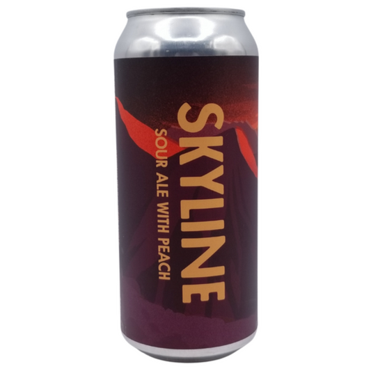 Born Brewing  Skyline Sour Ale With Peach 4 x 473 ml (DISC)