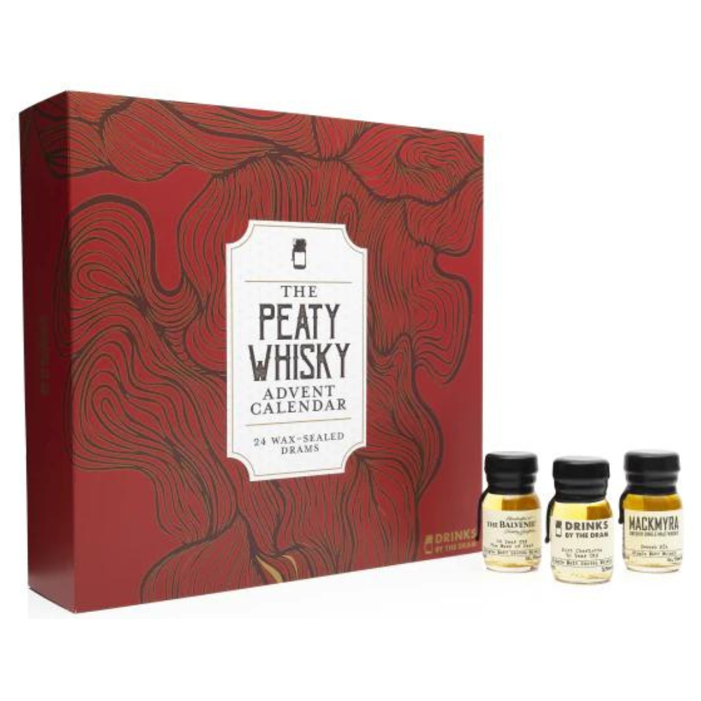 Drinks By The Dram Peaty Whisky Advent Calendar (24x30ml)