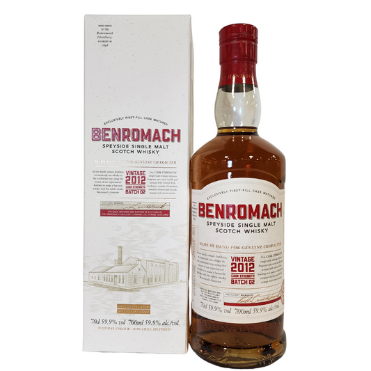 Benromach Cask Strength 2012 Batch 2