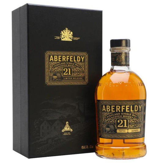 Aberfeldy 21 Year Old Highland Single Malt Scotch Whisky