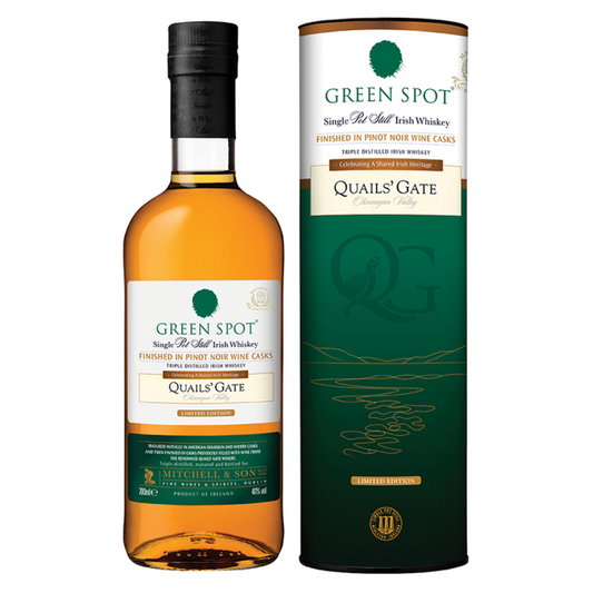 Green Spot Quails Gate Irish Whiskey