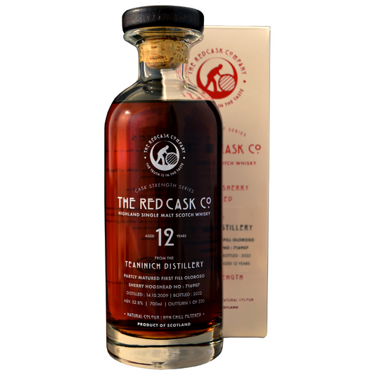 The Red Cask Co. Teaninich 12 Year Old First Fill Oloroso Sherry Single Cask