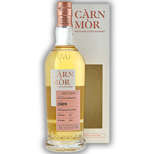 Mortlach 12 Year Old Barbados Rum Barrel Finish Strictly Limited Carn Mor