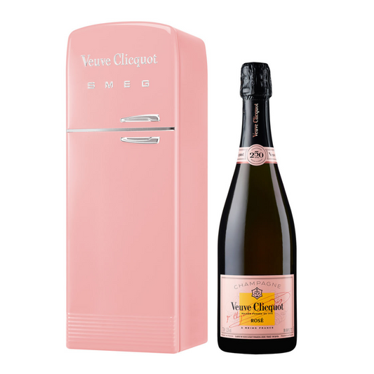 Veuve Clicquot Brut Rose SMEG Fridge